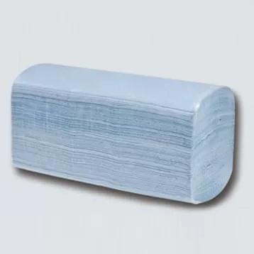مناشف اليد الزرقاء Z-Fold